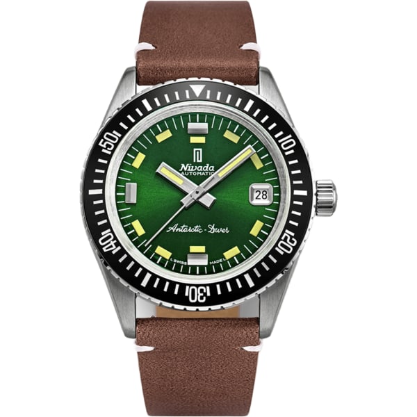 Nivada Grenchen Antarctic Diver Green