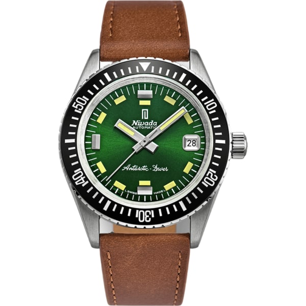Nivada Grenchen Antarctic Diver Green