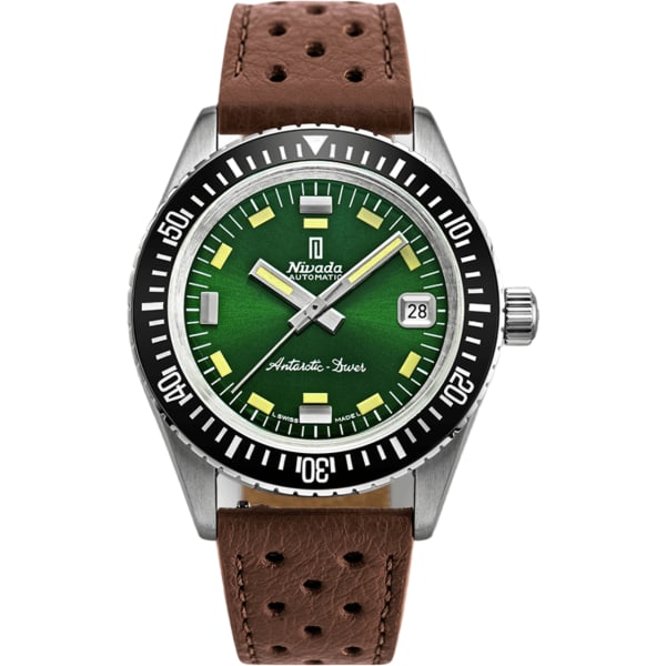 Nivada Grenchen Antarctic Diver Green