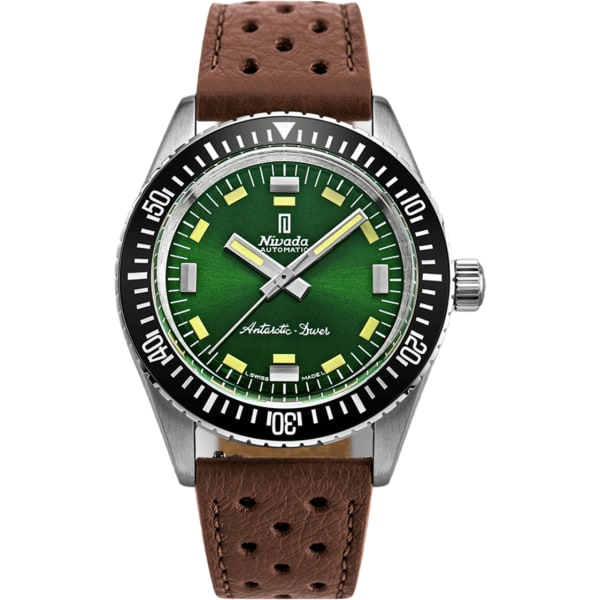 Nivada Grenchen Antarctic Diver Green