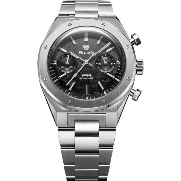 Nivada Grenchen F77 Chrono Mecaquartz Carbon MK2