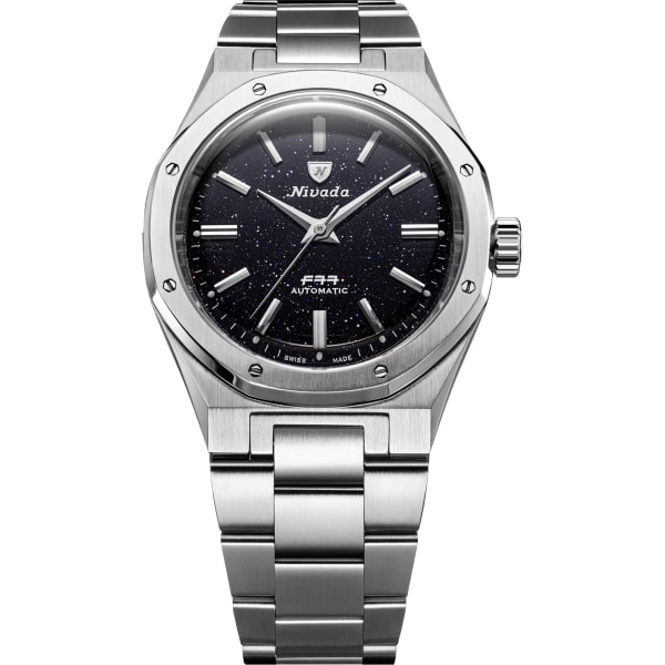 Nivada Grenchen F77 SST DARK BLUE AVENTURINE MK2