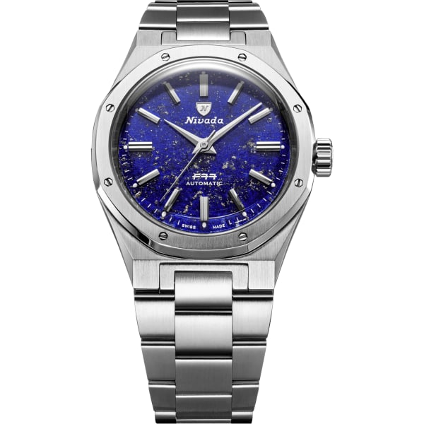 Nivada Grenchen F77 SST Lapis Lazuli MK2