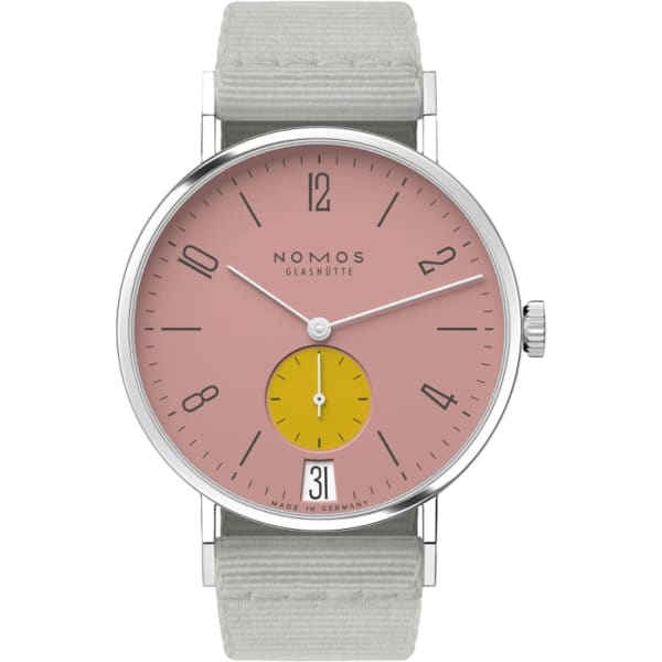 Nomos Glashütte Tangente 38 Date Bubblegum