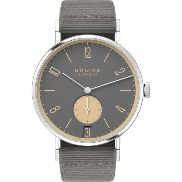 Nomos Glashütte Tangente 38 Date Haifischgrau