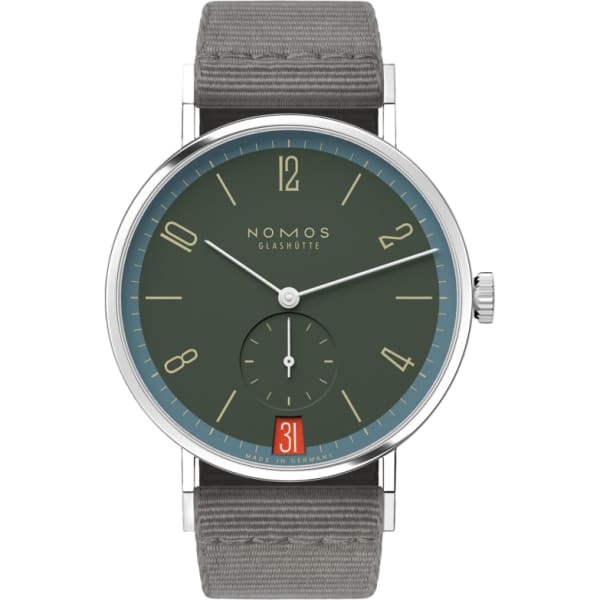 Nomos Glashütte Tangente 38 Date Lakritze