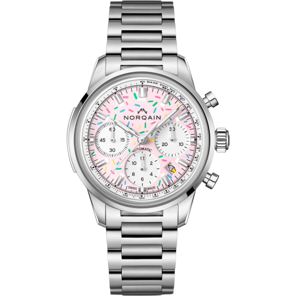 Norqain Freedom Chrono Enjoy Life Sprinkles Pink