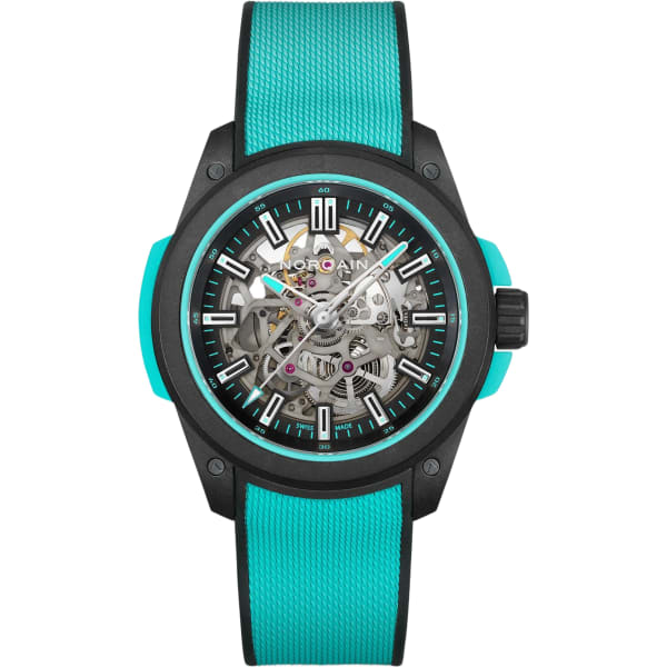 Norqain Wild ONE Skeleton Turquoise