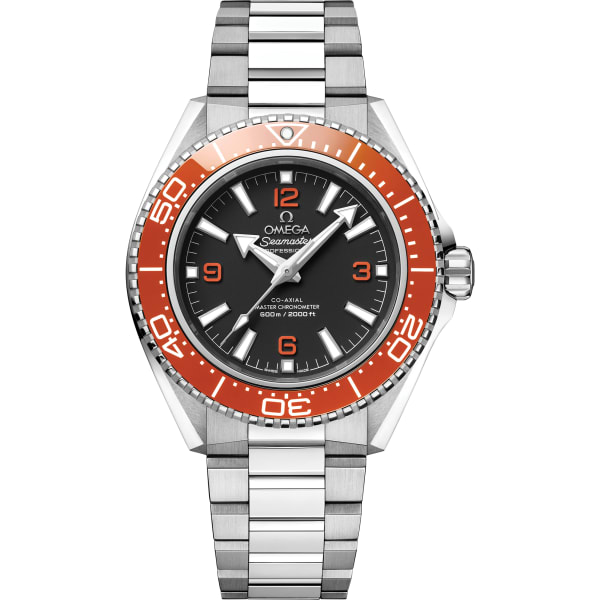 Omega Seamaster Planet Ocean 600M Co-Axial 42 Stainless Steel - Orange / Black / Bracelet
