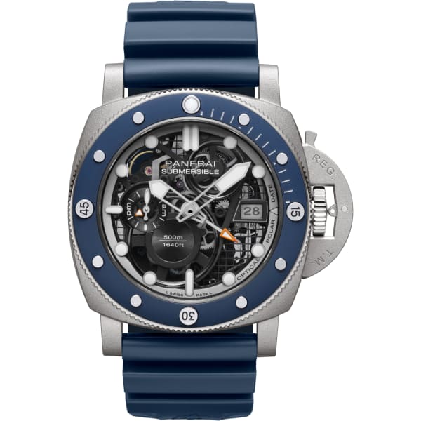 Panerai Submersible GMT Skeleton DMLS Titanium