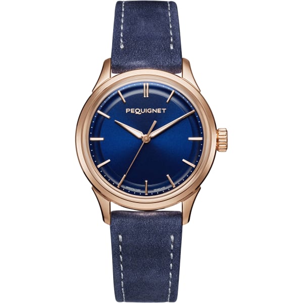 Pequignet Royale Paris Gold 36mm Blue