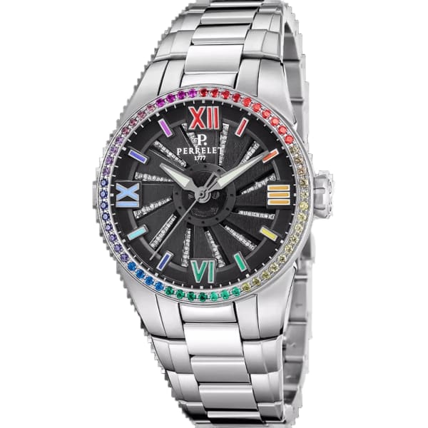 Perrelet Perrelet Turbine Aurora Women's White Rubber