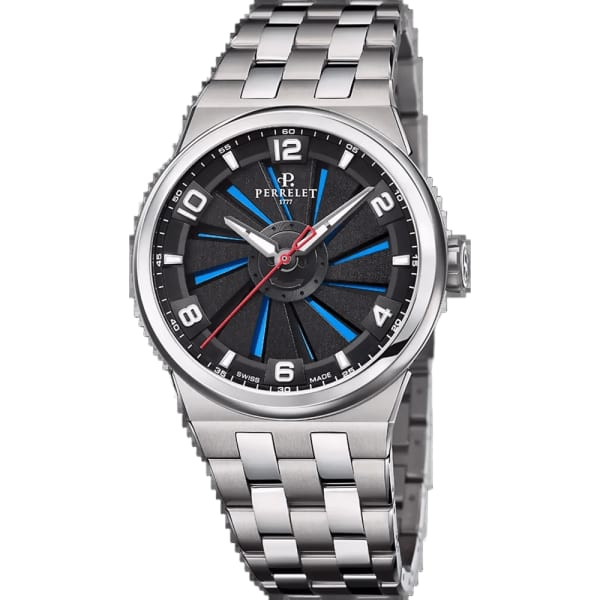 Perrelet Turbine 41 Full Titanium Blue