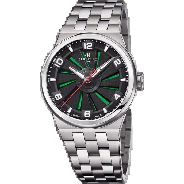 Perrelet Turbine 41 Full Titanium Green