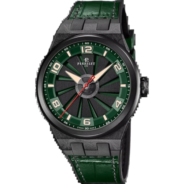 Perrelet Turbine Carbon Forest Green
