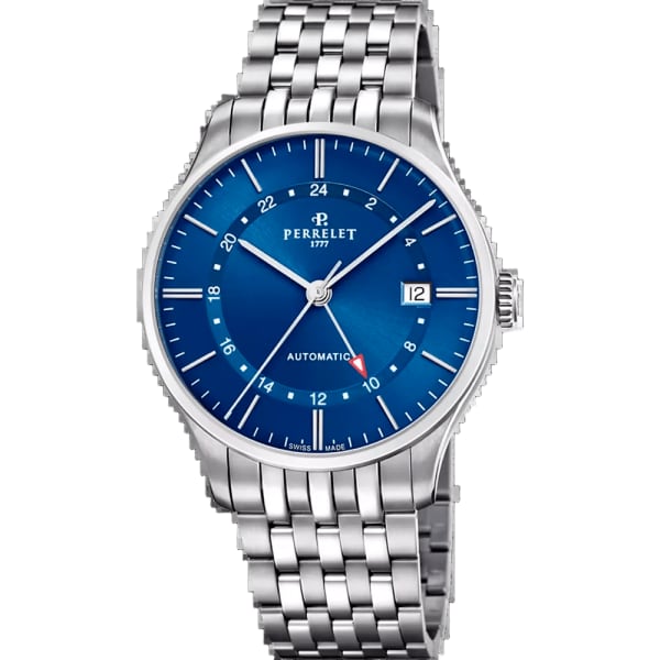 Perrelet Weekend GMT Blue
