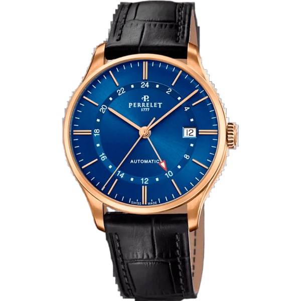 Perrelet Weekend GMT Blue