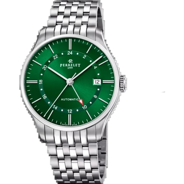 Perrelet Weekend GMT Green