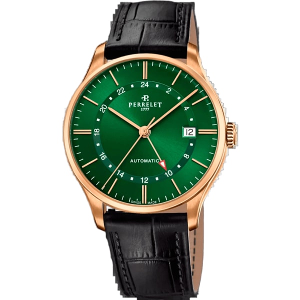 Perrelet Weekend GMT Green