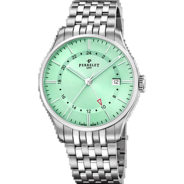 Perrelet Weekend GMT Green Mint