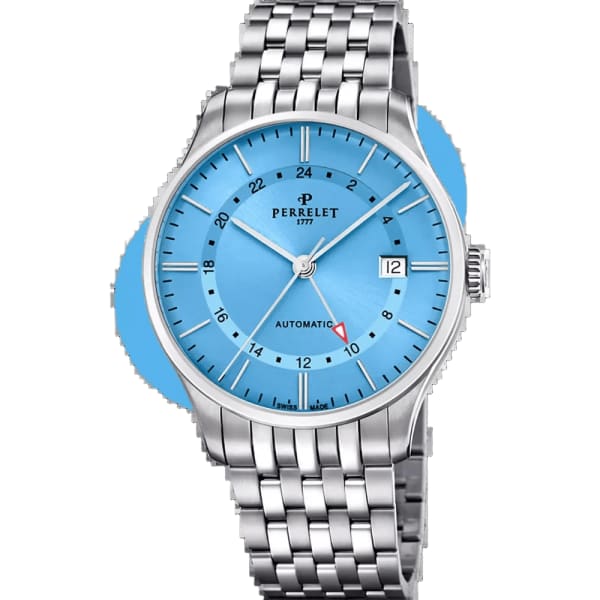 Perrelet Weekend GMT Ice Blue