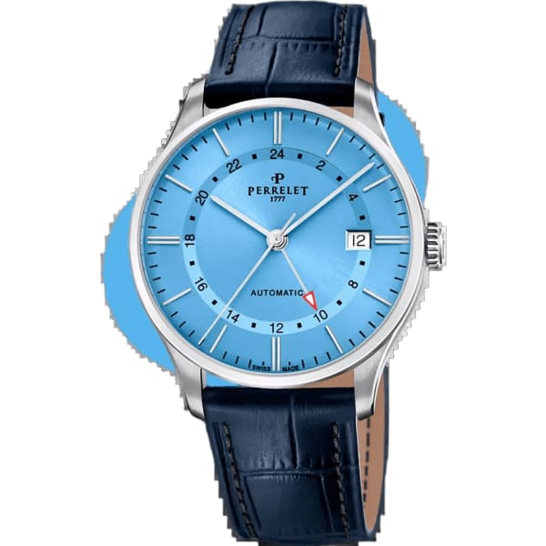 Perrelet Weekend GMT Ice Blue