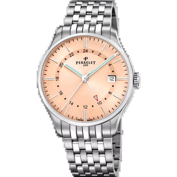 Perrelet Weekend GMT Salmon