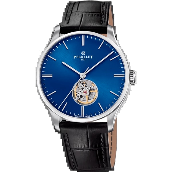 Perrelet Weekend Open Heart Blue
