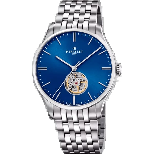 Perrelet Weekend Open Heart Blue