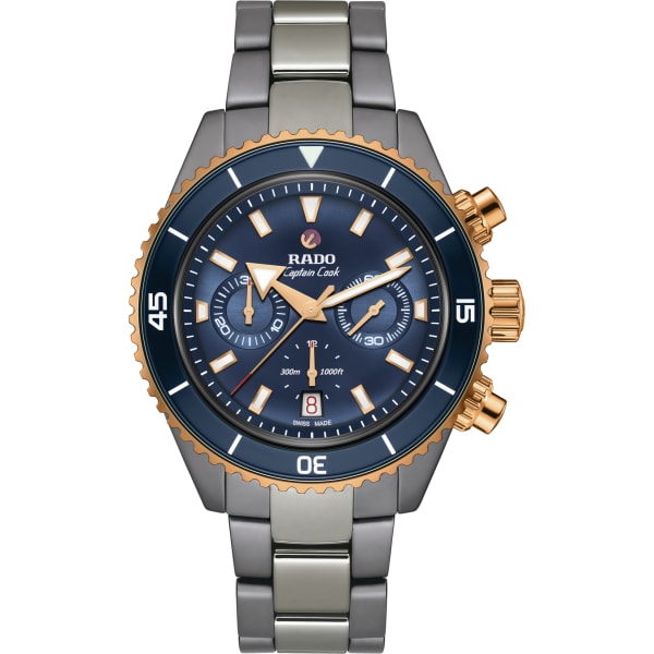 Rado Captain Cook High-Tech Ceramic Chronograph Navy