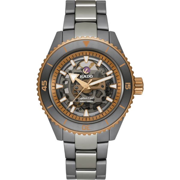 Rado Captain Cook High-tech Ceramic Skeleton