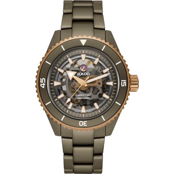 Rado Captain Cook High-tech Ceramic Skeleton