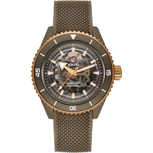 Rado Captain Cook High-tech Ceramic Skeleton