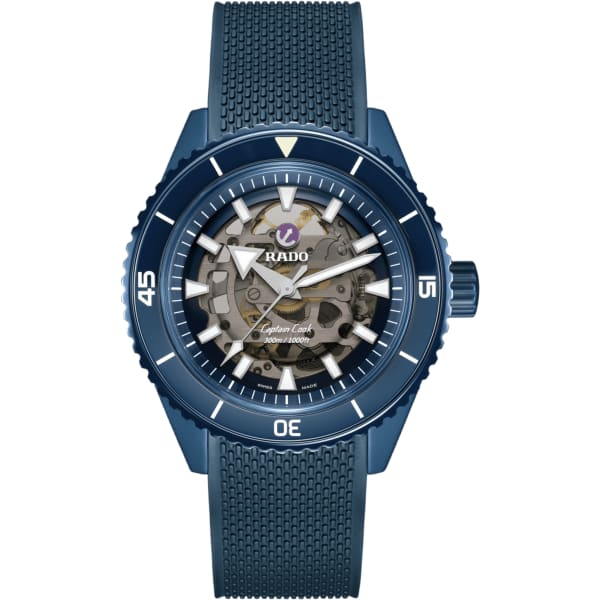 Rado Captain Cook High-tech Ceramic Skeleton