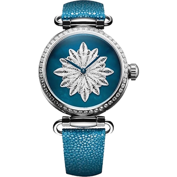 Seagull Filigree Butterfly Watch With Swarovski Crystals