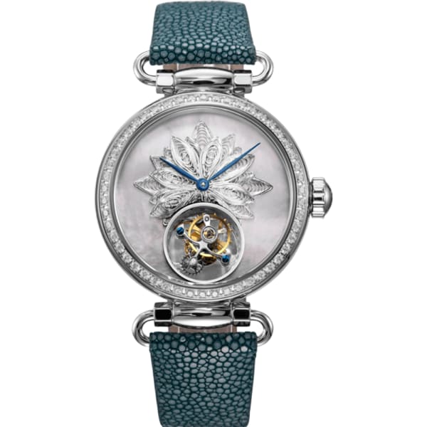 Seagull Filigree Flower Hairpin Tourbillon