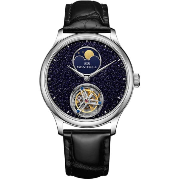 Seagull Moon Phase Center Axis Tourbillon