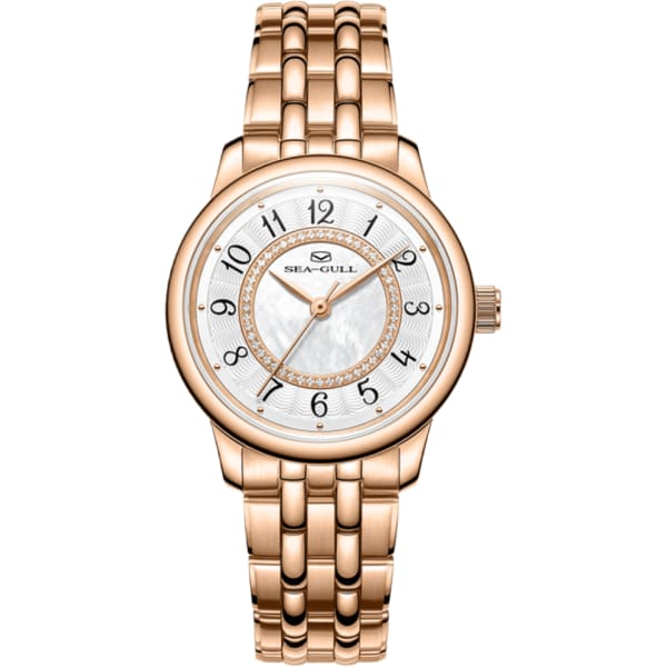 Seagull Mother-Of-Pearl Dial Elegant Watch