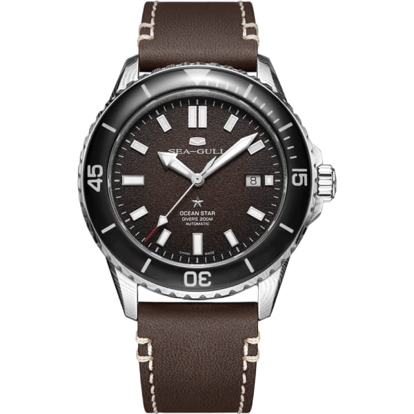 Seagull Ocean Star Damascus Steel Watch