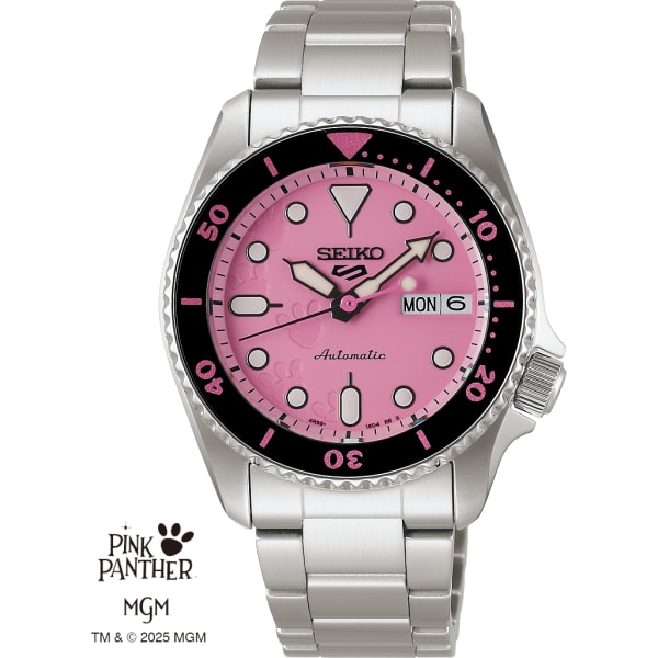 Seiko 5 Sports Pink Panther Limited Edition