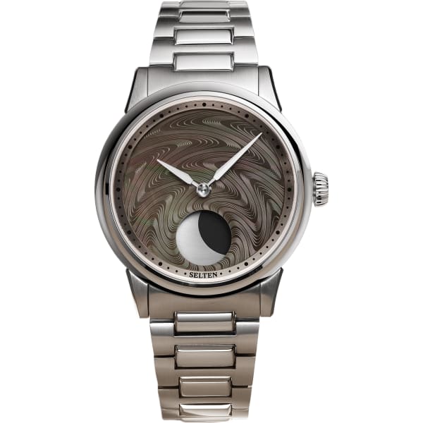 Selten M1 Moonphase - CNC Guilloche (Tahitian Black MoP)