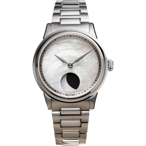 Selten M1 Moonphase - CNC Guilloche (White MoP)