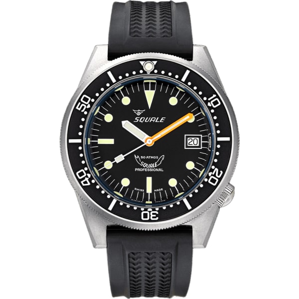 Squale 1521 Black Blasted