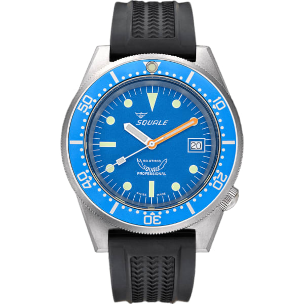 Squale 1521 Blue Blasted