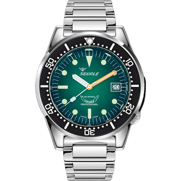 Squale 1521 Green Ray Bracelet