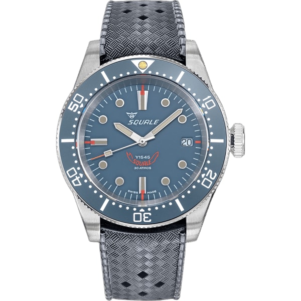 Squale 1545 Grey Rubber