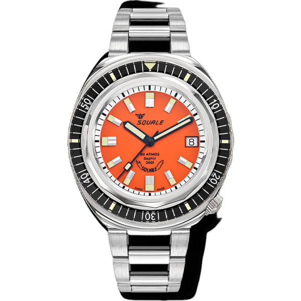 Squale 2001 Reverse Orange