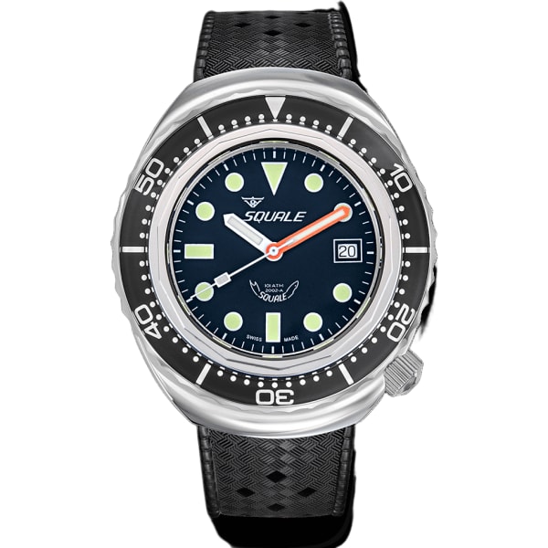Squale 2002 Black Round Dots