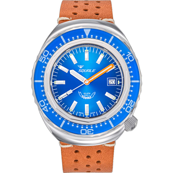 Squale 2002 Blue Leather