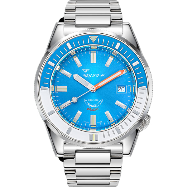 Squale Matic Light Blue Bracelet